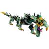 Green Ninja Mech Dragon Model From Movie Building Blocks Children Toys for Boys Christmas Gifts for Adult Home Decoration
