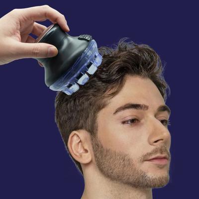 Электрическая машинка для стрижки волос со светодиодным дисплеем, аккумуляторная беспроводная машинка для стрижки волос для мужчин, гибкий резак на 360 градусов, набор для самостоятельной стрижки