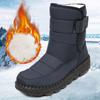 Женские осенне-зимние утепленные теплые кроссовки с высоким верхом, водонепроницаемые, нескользящие, больших размеров, повседневная обувь