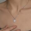 TORTOISE [Silver925] Bukoleon Clover Necklace