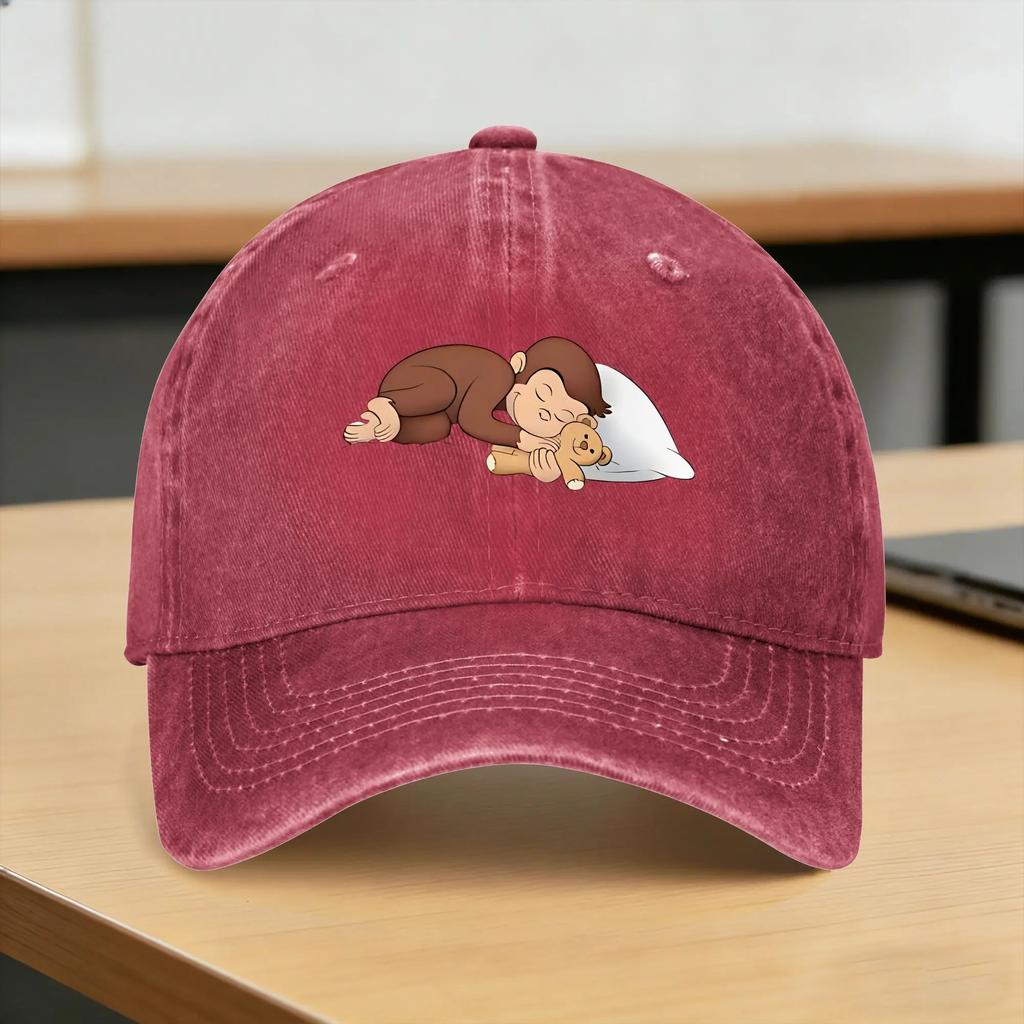 Cartoon Monkey CCuriouss Georges Casual Baseball Cap Summer Trucker Hat Wholesale Hip Hop Hats FeUnisex Unisex Stylish Caps