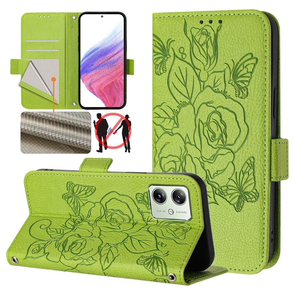 Кошелек Кожаный Цветок Чехол для Телефона Книга Для Motorola Moto G84 G54 G34 G24 G14 G04s G73 G53 G72 G32 G22 G71 G51 G31 G30 Обложка