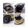 1/24 Niaasn GTR 50 Модель спортивного автомобиля из сплава Литые металлические модели Гоночный автомобиль Модель Звуковая и световая симуляция Коллекция Детская игрушка Подарок