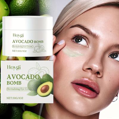 Крем для глаз с авокадо - Мягкая увлажняющая и гидратирующая формула с витамином Е, глицерином и алоэ вера, для ежедневного использования для осветления и укрепления,