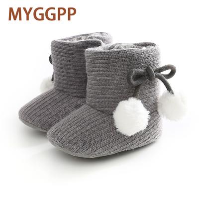 MYGGPP, осенне-зимняя маленькая детская обувь для детей 0–1 года, хлопковые сапоги с мягкой подошвой, детские сапоги, детская обувь для малышей, детская теплая обувь