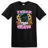 Tyler the Creator Винтажная футболка с принтом Дизайн подсолнух Смешная повседневная футболка