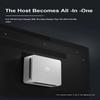 SZBOX Mini PC Small PC Windows 11 Pro Equipped with AMD Ryzen 7 4700U Small PC 64GB 3200Mhz RAM 1TB Nvme SSD Metal Shell Specialized Game Console