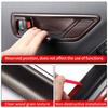 For 2021-2025 Toyota Land Cruiser 300  High Configuration Peach Wood Texture Interior Accessories LC300 Upgraded Modification