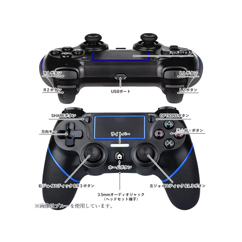 Контроллер PS4, совместимый с красным, беспроводной Bluetooth-сенсорной панелью, датчик ускорения, разъем для наушников, чувствительный к гравитации