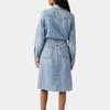 Levis Удобное Универсальное Повседневное Платье А-силуэта с Длинным Рукавом Женские платья 005NZ-0000