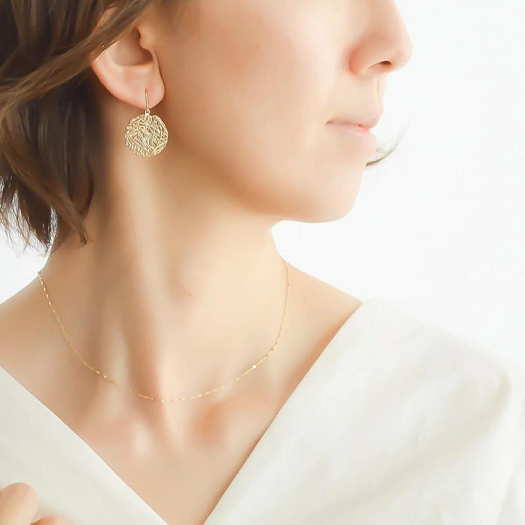 Ожерелье Gold K10 BOX K10 Design Cut Chain Ожерелье [NAOTJEWELRY] [NAOTJEWELRY] [Подарок включен] Женское