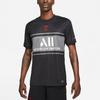 Nike Футбольный трикотаж с коротким рукавом Fan Edition 21-22 сезона Paris Saint-Germain Third Away Мужские топы темно-серые DB5900-011