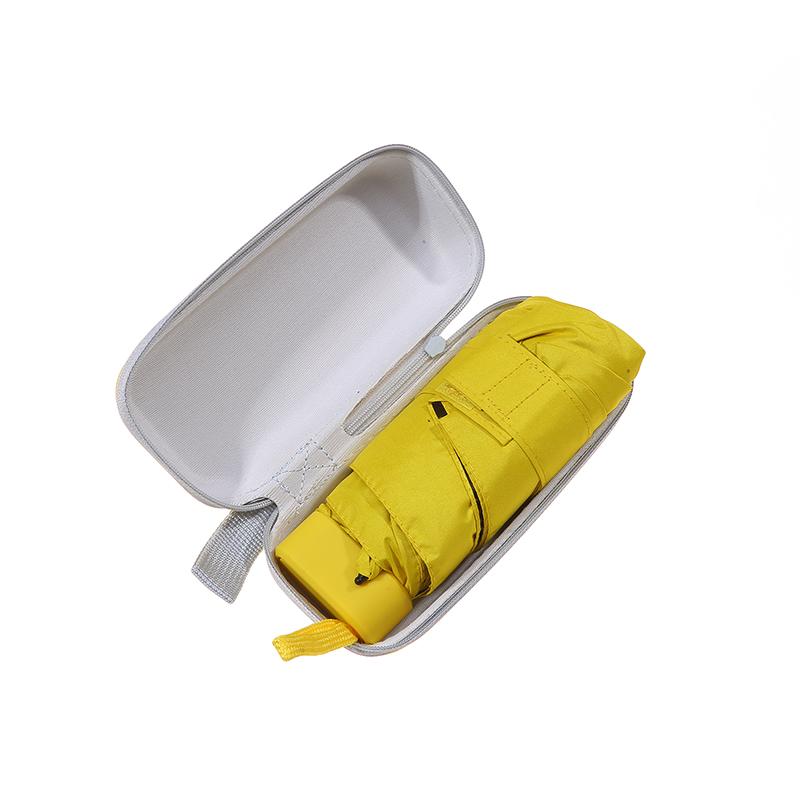 Мини-зонт-капсула, солнечный и дождливый зонт Dualuse, непромокаемый солнцезащитный зонт, портативный зонт для путешествий на открытом воздухе, путешествия