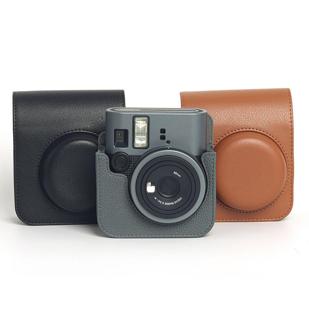 Чехол для камеры Fujifilm Instax Mini 41 из ПУ кожи для аксессуаров для моментальной печати Защитный Min E6T5