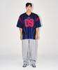 BORN TO WIN Chrome B Maxi Wide Pants [Melange Grey]