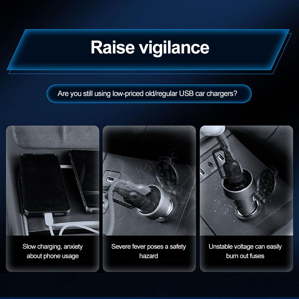 Автомобильное быстрое зарядное устройство OBD для Tesla Model 3 YXS Адаптер для зарядки мобильного телефона Разветвитель OBD2 USB и Type-C Двойной порт Штекерная головка
