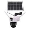 Solar Security Camera 4MP 2K Motion Detection Intelligent Alert 2 Way Talk Dual Lens Outdoor