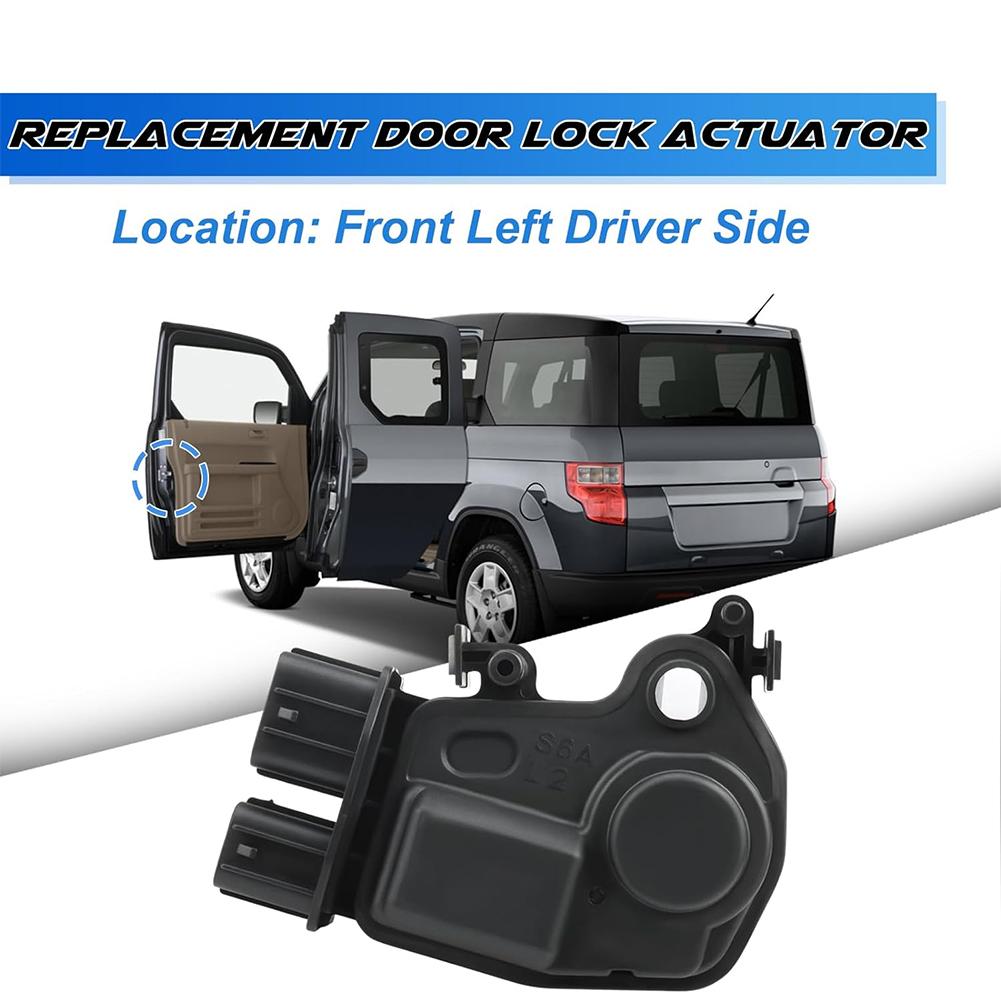 Двигатель привода замка двери водителя спереди слева, замена 72155-S5P-A11 746302 для Accord CR-V Odyssey Acura RSX 2005 2006