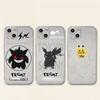 Милый чехол с изображением аниме «Покемон» для iPhone 14 11 12 Pro 13 Pro Max XR XS X 6s 7 8 Plus SE 2020 13, роскошный противоударный прозрачный чехол