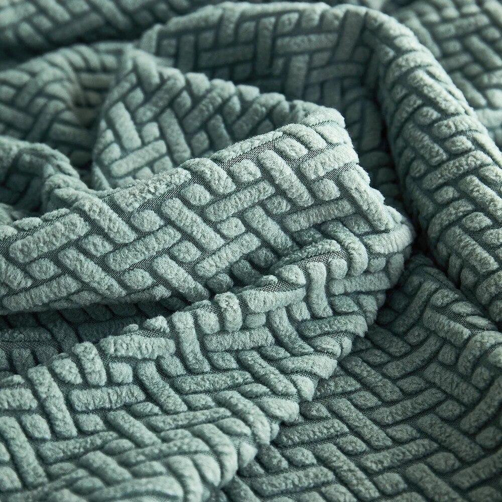 Жаккардовый чехол для подушки на сиденье дивана, эластичный регулируемый чехол с юбкой, чехол для дивана, чехол для дивана, защита для мебели для домашних животных и детей