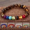 Crystal Bracelets Handmade Agate Gemstone Bead Bracelets Flexible Natural Stone Bead Bracelets Bracelets Gifts