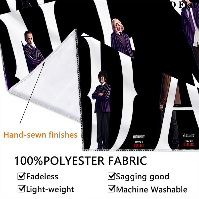 Wednesday Addams Moonlit Mystery Bedding 1 Duvet Cover 2 Pillowcase Without Core Christmas Birthday Gift Bedding Set