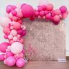 138 шт./компл., розовый воздушный шар, гирлянда, арка, розово-красные латексные воздушные шары, детские украшения для девочек на день рождения, свадьбу
