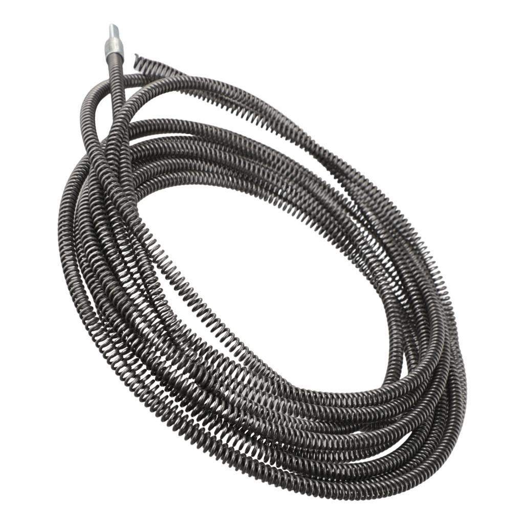 Надежная электрическая дрель для прочистки сливов 5 метров пружинная стальная проволока для прочистки раковины