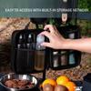 Outdoor Portable Spice Bottle Set for Camping and Picnics Seasoning Storage Jars BBQ Oil Bottles and Condiment Organizer Bag
