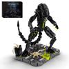 MOC Фильм Чужой Монстр Строительные Блоки Модель Чужой Слюнявый Монстр DIY Кубики Сборка Игрушки Детские Творческие Игрушки Подарки на День Рождения