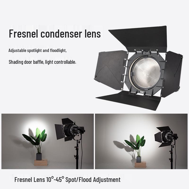 Линза Френеля Nanlite Forza с креплением Bowens для регулировки рассеивания света фотографии