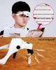 LED Head-Mounted Magnifying Glass for Circuit Board Repair, Eyelash Extension, and Nail Art