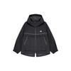 New Balance Куртки Женские Черные С Капюшоном Умеренные Другое 5AC39312-BK