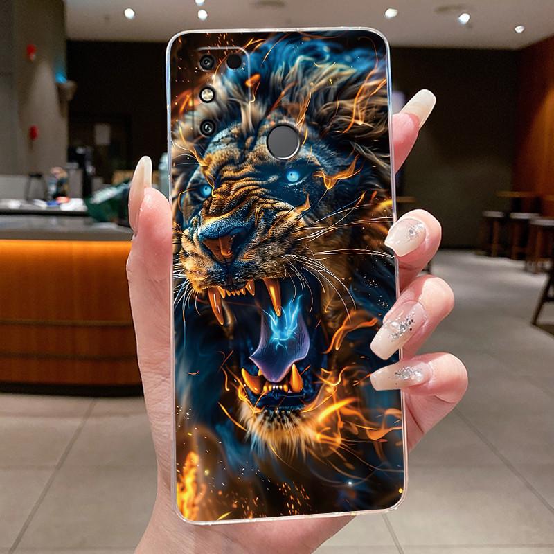 Casing For Honor 9A MOA-LX9N Case Aesthetic Luxury Cute Cool Boys Girls Pattern Transparent Soft Silicone Back Cover Phone Case