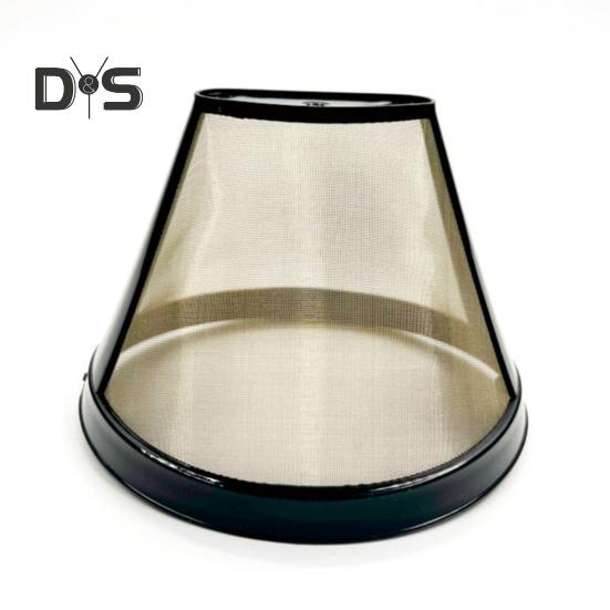 Фильтр для кофе из нержавеющей стали для кофеварки, многоразовый чайник для заваривания чая со встроенной ручкой, мелкоячеистое сито для кофе без бисфенола А, корзина для фильтра для кофеварки