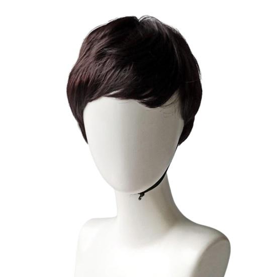 Женский короткий вьющийся парик с челкой, пушистые, естественно выглядящие, шелковистые, из высокотемпературного волокна, женские синтетические волосы Бобо среднего возраста