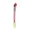T Plug Male to Small   Female Connector Adapter 18AGW Silicone Cable RC Accessory
