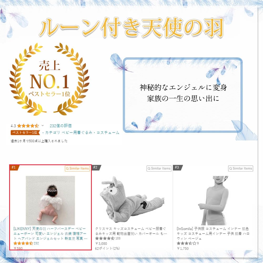 LIKENNY Ангельские Крылья, Полугодовалый Малыш Новорожденный, Милый Ангельский Костюм, Спящее Искусство, Повязка на Голову, Набор Ангела, Реквизит для Фотосессии Новорожденных, Сценическая Фотосессия (белый)