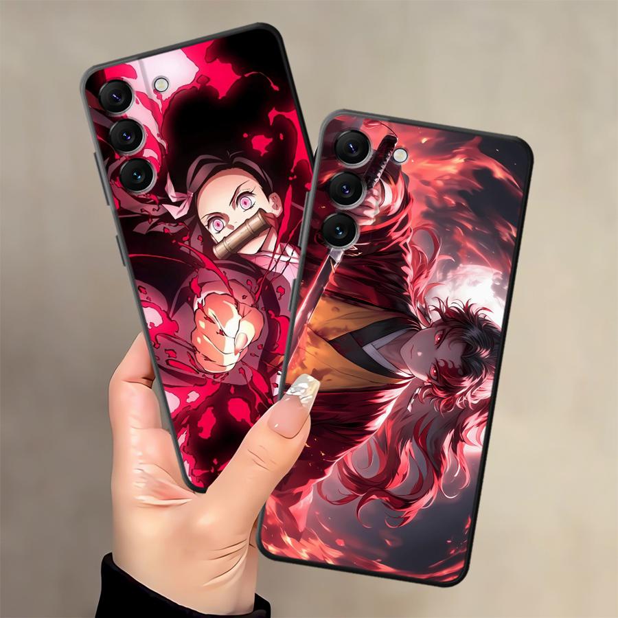 Чехол-бампер для телефона с изображением Демонов Убийцы Аниме для Samsung Galaxy A05 Note 20 Ultra 9 10 A01 A02 A03 A30 A40 A06 A04 A10 A20 A50