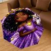 1PC princess unicorn Umbrella-8-Rib Reinforced Portable Folding Travel Suitable for All Seasons Outdoor Daily Use  -J0407