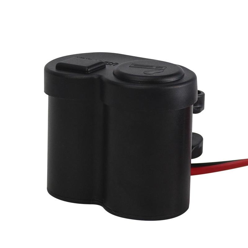 Водонепроницаемое USB-зарядное устройство для руля мотоцикла с адаптером для прикуривателя, розетка для телефона, аксессуары для мобильных мотоциклов