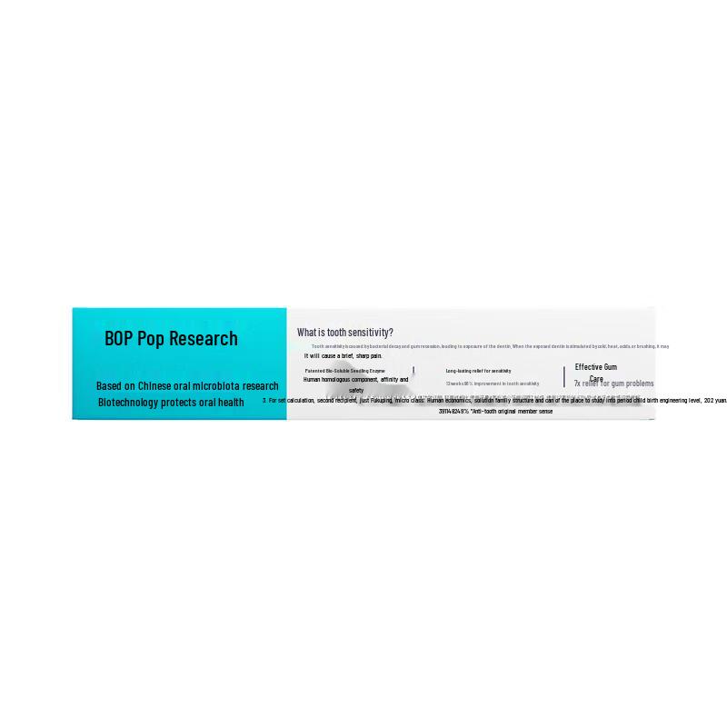 BOP Dual-Action Anti-Sensitivity Toothpaste