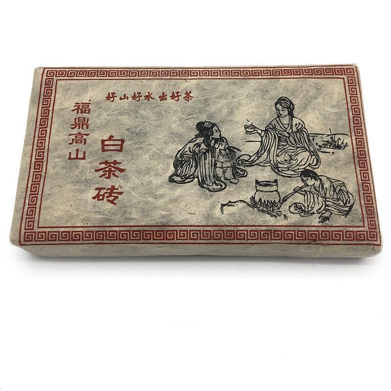 350 г белого чая Fuding Shoumei Tea Brick Old White Tea Brick Alpine Panxi