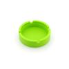 Ashtray Silicone Temperature Resistant Ash Tray Portable Holder Washable Travel Household Office Pad Mat Solid Color