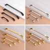 Decor Kitchen Cupboard Zinc Alloy Furniture Hardware Door Handle Wardrobe Door Knob Drawer Handles