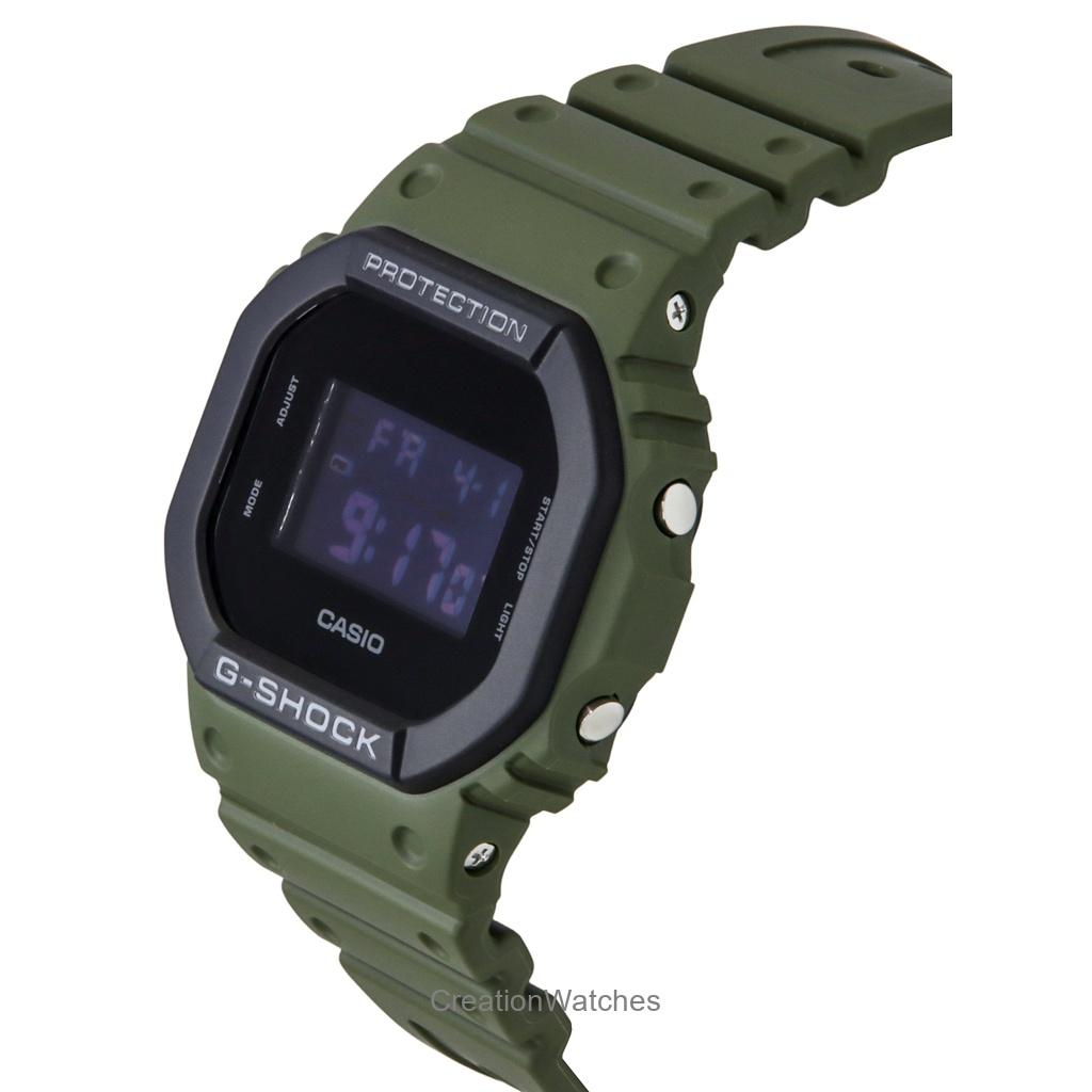 Casio G-Shock Digital Bio-Based Resin Remezzo Quartz DW-5610UU-3 200M Мужские часы