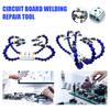 Third Hand Benches Soldering Iron Holder with Flexible Arm 360-degree Rotation Multifunctional Helping Hands Circuit Board Welding Repair Tool