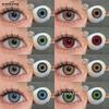 Eyeshare Colored Contact Lenses Blue Contact Lenses Red Fashion Lenses Green Eyeglass Lenses Brown Natural Eyeglass Lenses 1 Pair