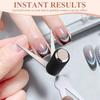 3D Double Headed Nails French Shape Strong Cat Eye Magnet Nail Art Gel Polish Magnetic Effect Manicure Accessories Tools Set