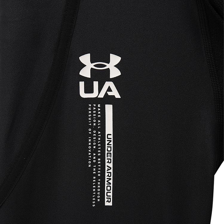 UA Iso-Chill Перфорированный Принт Логотипа Леггинсы для Тренировок Мужские леггинсы Черный 1361583-001